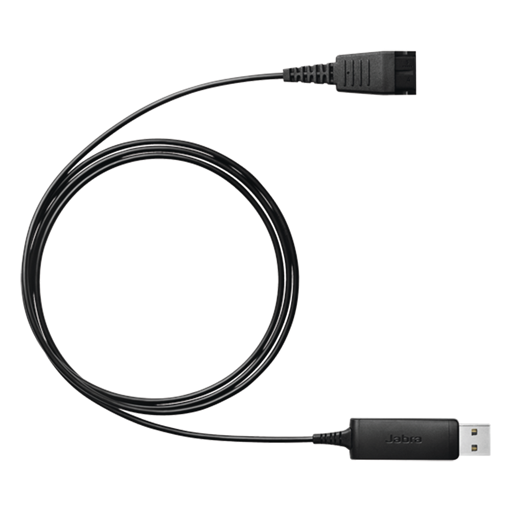 Jabra Link 230 adaptador USB a QD, para diademas BIZ1500, BIZ2300 y BIZ2400 (230-09)