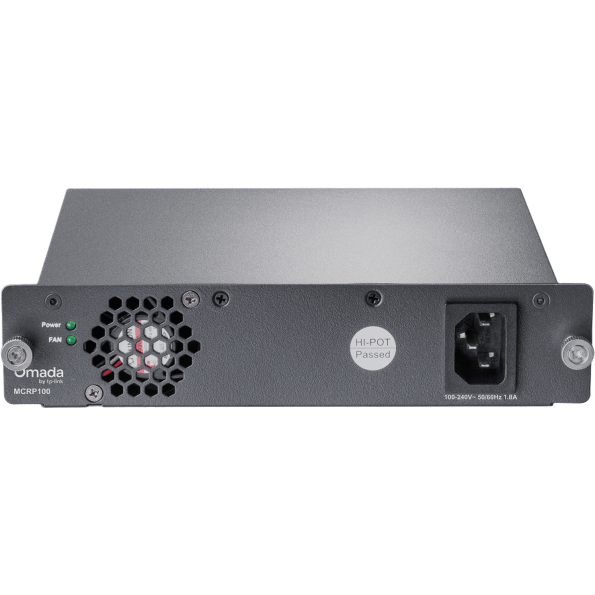 Módulo de Fuente de Poder Redundante / 75 W / Entrada 100-240V AC / Salida 12V DC / Hot-Swappable / Protección Sobrevoltaje-Cortocircuito-Sobrecorriente / Para Chasis TL-MC1400 (MC1400)