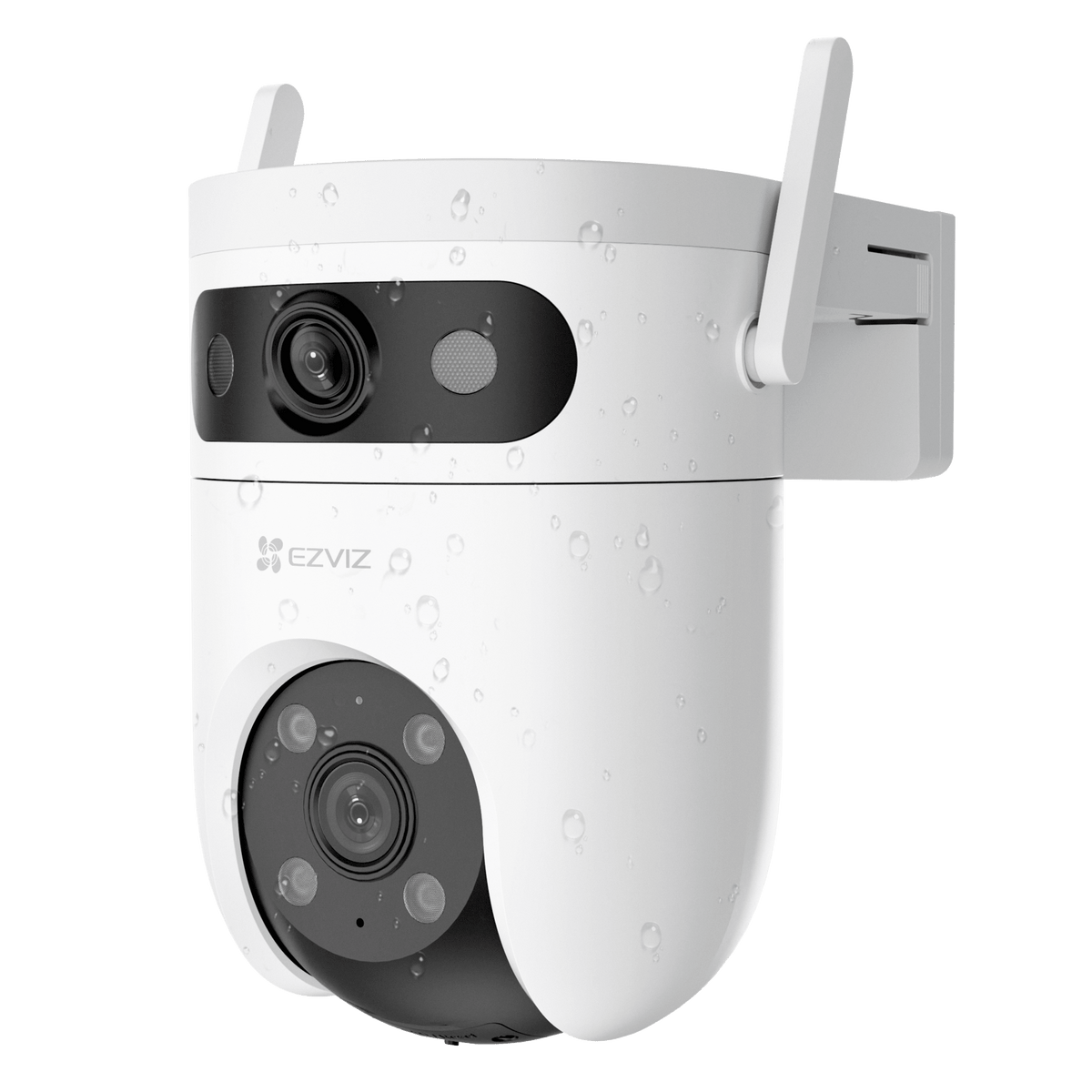 Cámara IP WiFi6 + 4G LTE / PT Exterior Doble Lente / 3K (2880x1620) / / / Visión Nocturna a Color 40 m / IR 30 m (98 ft) / IA Humano/ Vehículo / Auto-Tracking Co-Detección / Audio Bidireccional /