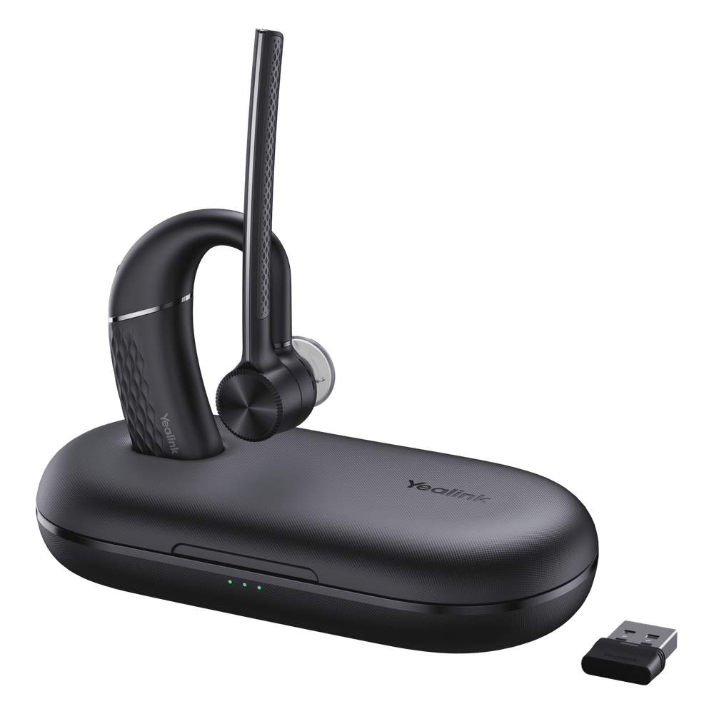 Auriculares Yealink BH71 Pro Mono con estuche de carga portátil/Bluetooth 5.3/Cancelación de ruido con 4 micrófonos
