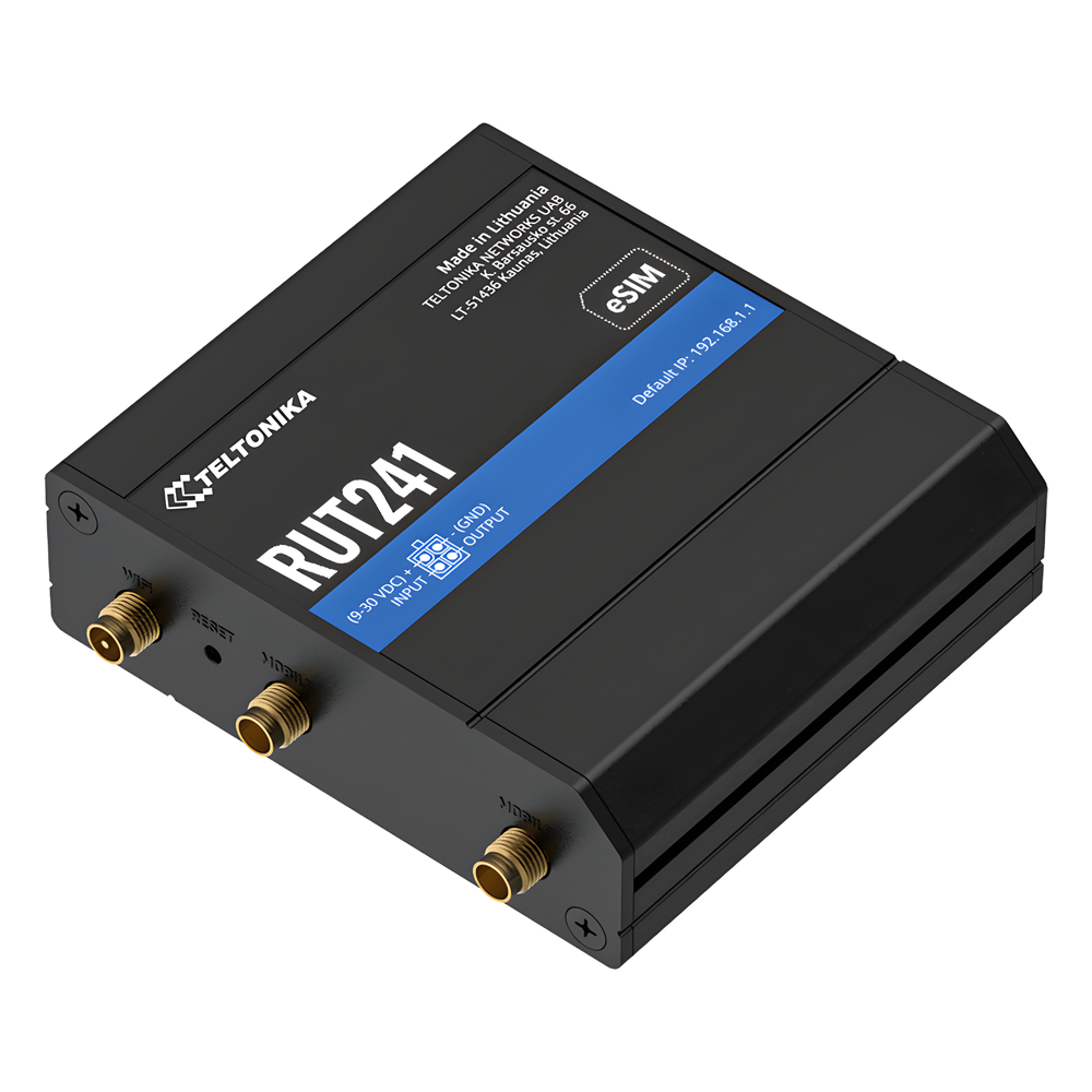 Industrial Cellular Router,Soporta eSIM/ 2 puertos ethernet 10/100Mbps /WiFi 802.11b/g/n /WAN Failover