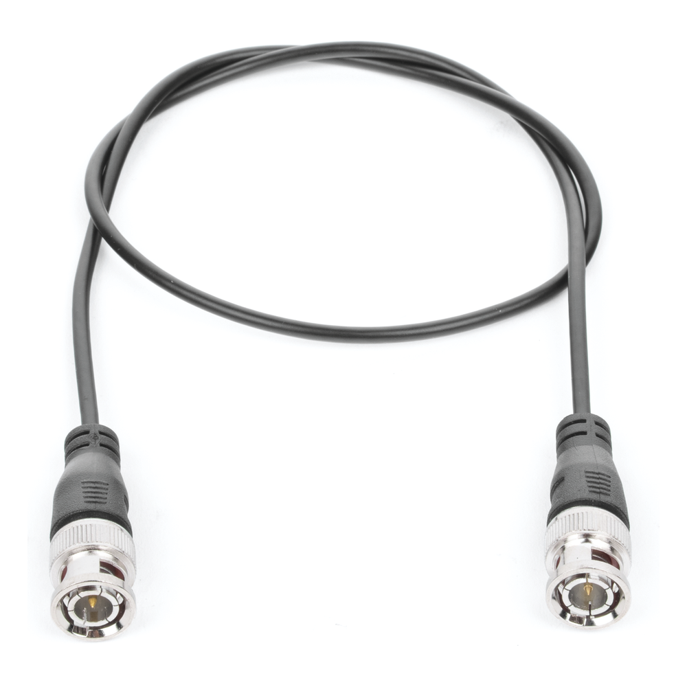 Cable Coaxial Armado con Conector BNC (Video) / Longitud de 2.2 Metros (7.22 Pies) / Optimizado para Cámaras 4K / Uso en Interior