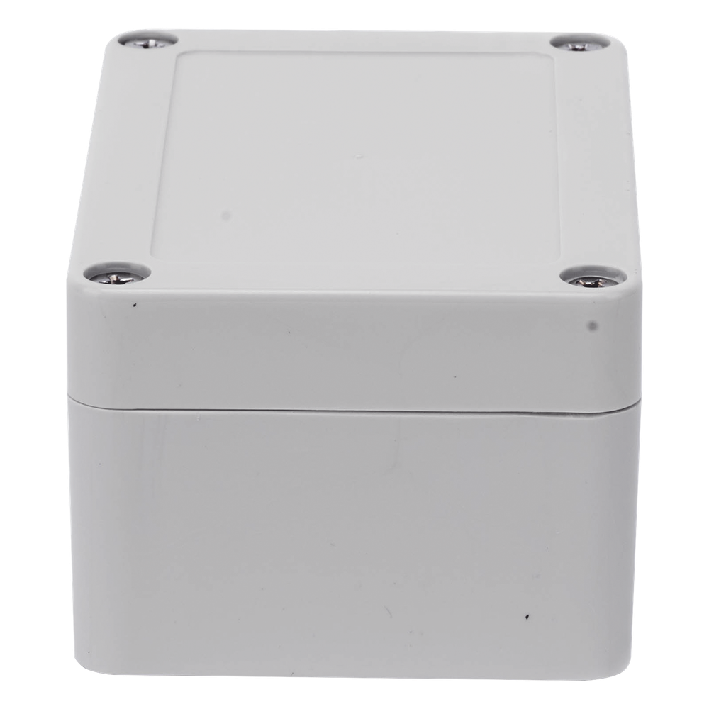 Gabinete Plástico para Exterior (IP65) de 100 x 68 x 50 mm Cierre por Tornillos.