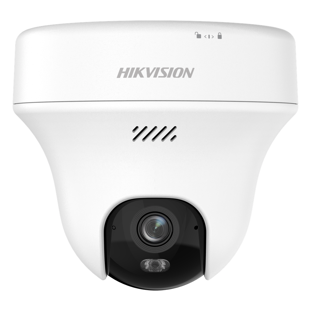 Turret PT IP 5 Megapixel (3K) Megapixel / Lente 2.8 mm / Dual Light (10 mts IR + 10 mts Luz Blanca) / Wi-Fi 6 / Interior / ACUSENSE / dWDR / H.265 / Audio Bidireccional (Micrófono y Bocina) / 5 VCD