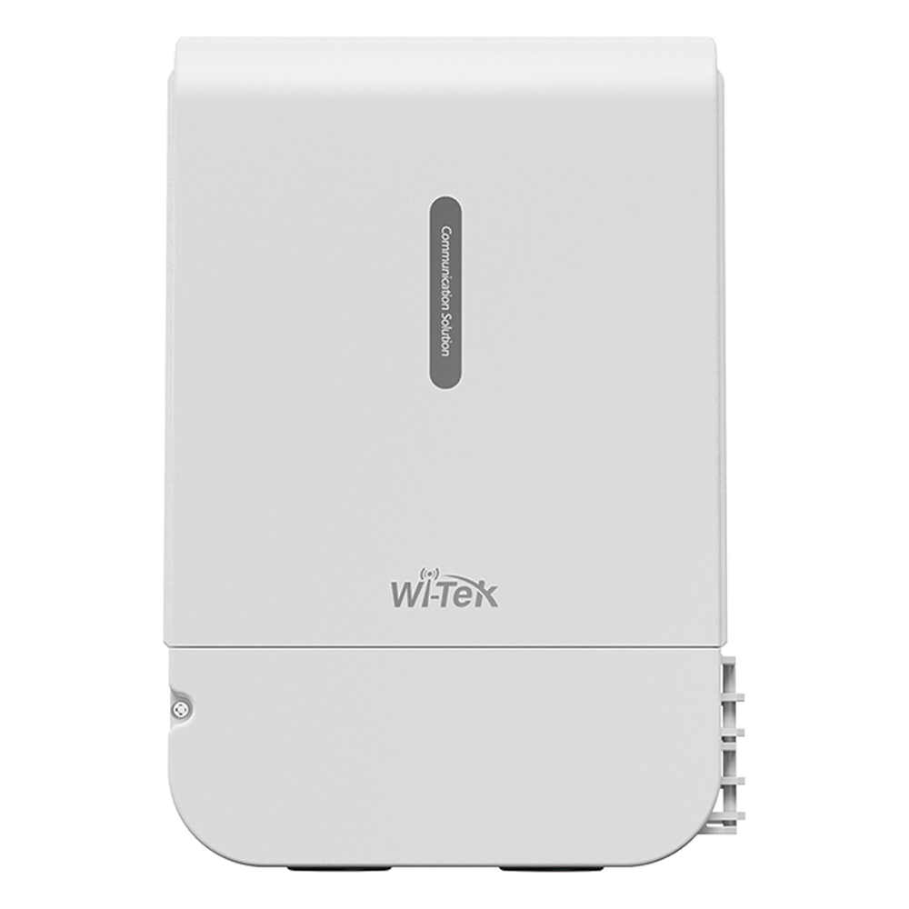 Switch PoE para exterior / Administración en la nube / Con 4 puertos 10/100 Mbps PoE af/at / 2 Puertos Uplink 10/100 MBPS / Presupuesto 60 W / PoE hasta 250 metros / Soporta protocolo ONVIF