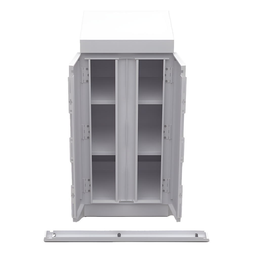 Gabinete de Seguridad de Lámina Galvanizada para Almacenamiento de Baterías (Hasta 6 baterías PL110D12).