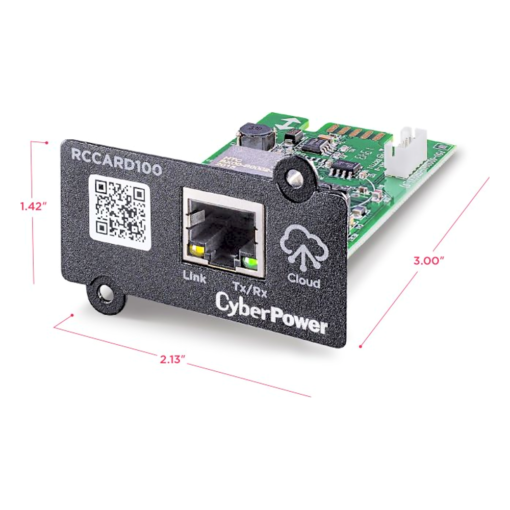 Tarjeta de Monitoreo Remoto para UPS CyberPower Modelos PR, OL, OR y PDUs con Tarjeta de Expansión