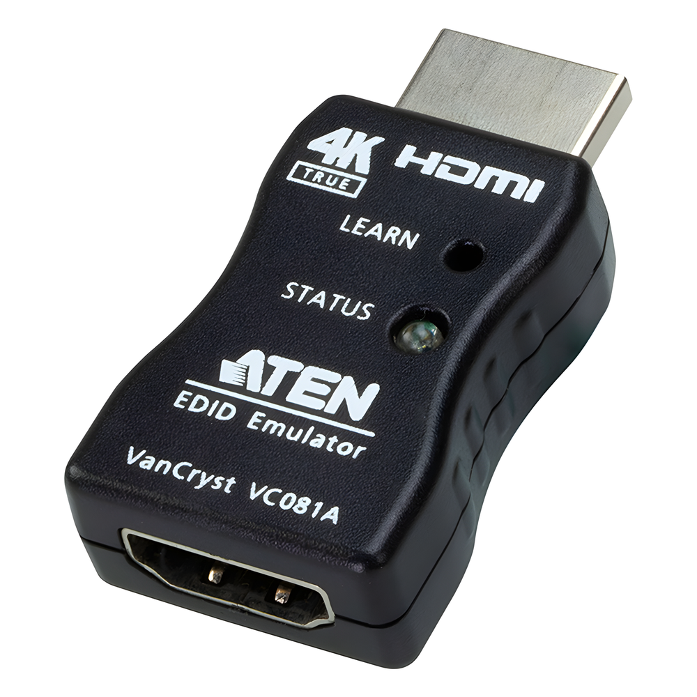 Adaptador de emulador de EDID | HDMI 4K real | Elimina problemas de comunicación debido a fallo de sincronización de datos EDID