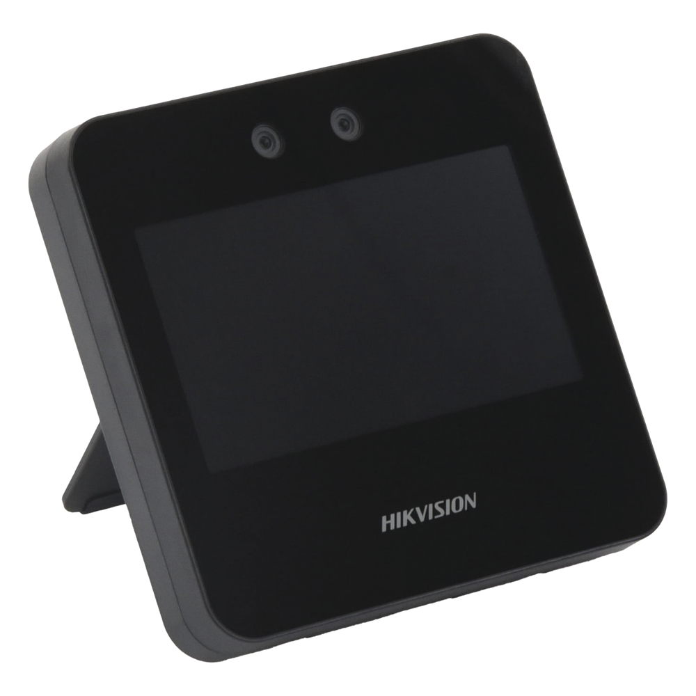 Terminal Min Moe WiFi / Touch de Reconocimiento Facial Ultra Rápido para ASISTENCIA y Control de ACCESO / 1500 Rostros y 3,000 tarjetas / Lee códigos QR / Videoportero / Detección de Cubrebocas / SIP Estandar / HIK-IA