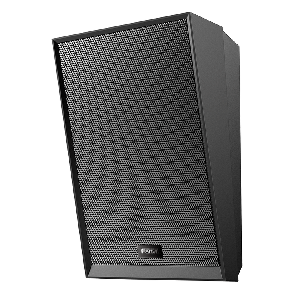 Altavoz SIP IP para voceo y paging, 2 líneas SIP, potencia de hasta 15W, alimentación vía PoE