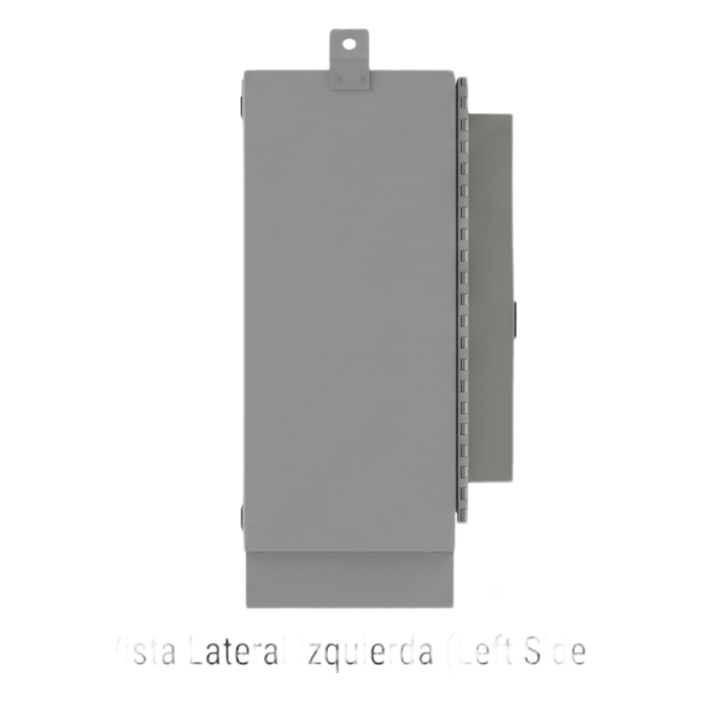 Gabinete para Exterior Tipo 4X Doble Puerta de 22 UR / Aluminio Soldado / 1270 x 762 x 1118 mm / Exterior IP66 / Montaje Almohadilla / Aislamiento Térmico / Aire de Precisión / Gris RAL 7035