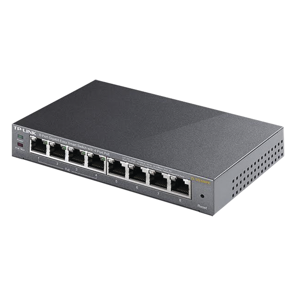 Easy Smart Switch PoE JetStream , 8 puertos 10/100/1000 Mbps 55 W