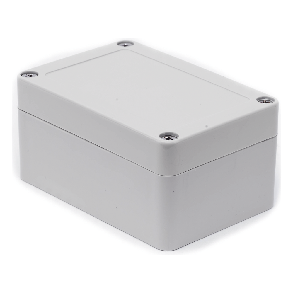 Gabinete Plástico para Exterior (IP65) de 100 x 68 x 50 mm Cierre por Tornillos.