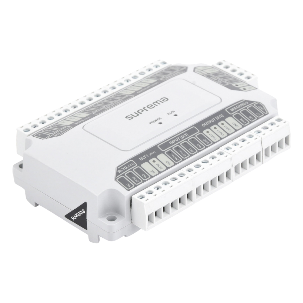 Módulo para Control de Puertas / 2 Entradas/Salidas Weigand / 4 Salidas de Relevador tipo C / Uso con BioStar 2
