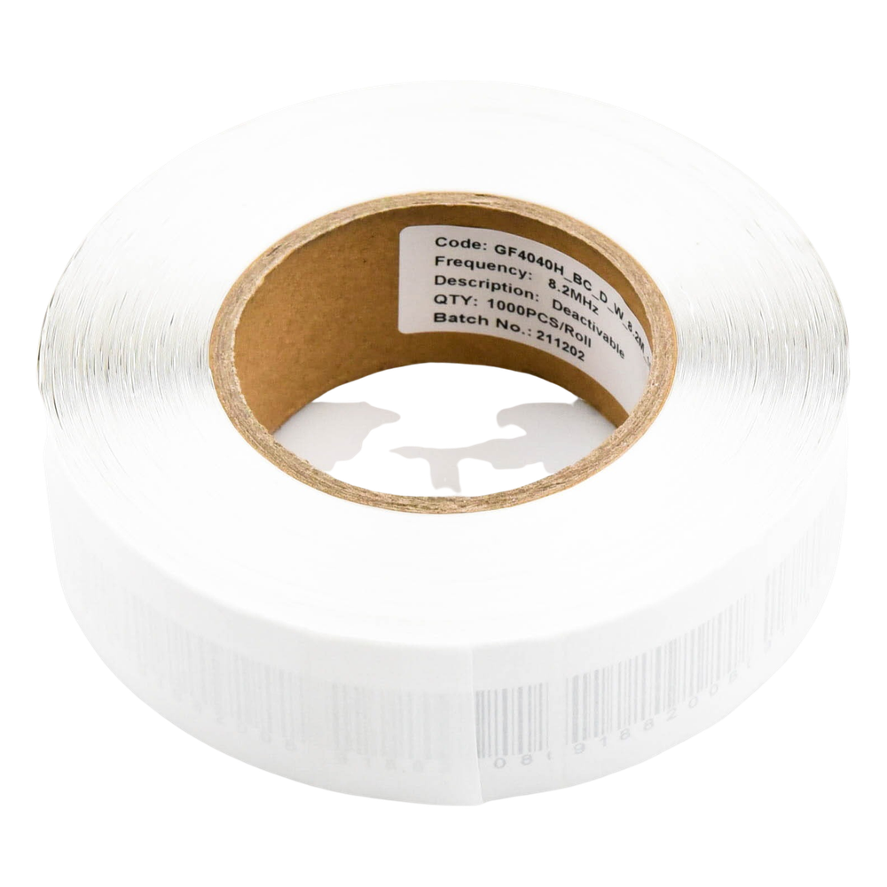 Paquete con 100 tags Etiqueta Adherible RF 40 x40 mm