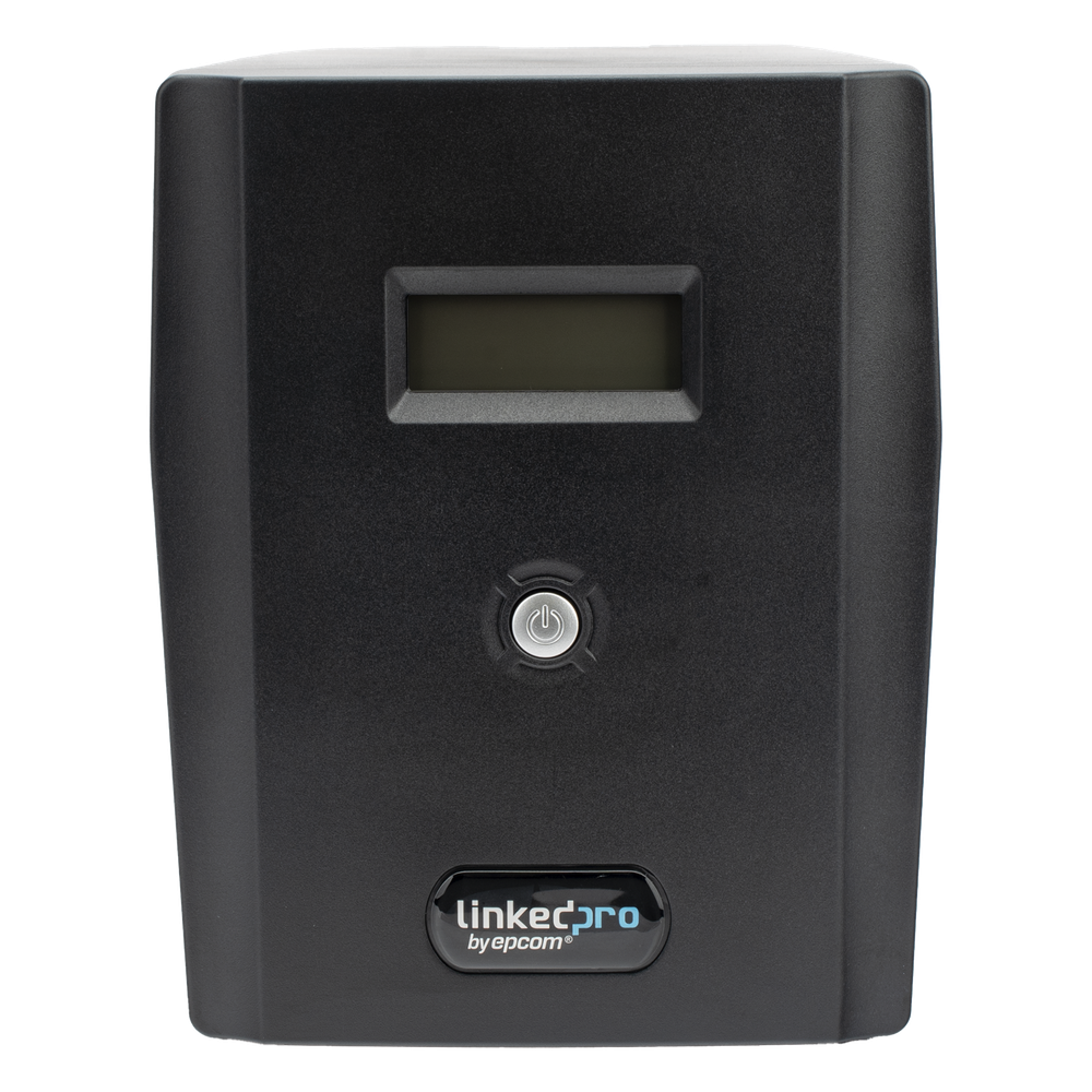UPS 1500VA/900 W Pantalla LCD / Línea Interactiva 120Vca / 8 tomas 5-15R (6 Respaldadas) / Regulación de Voltaje / Protección RJ45