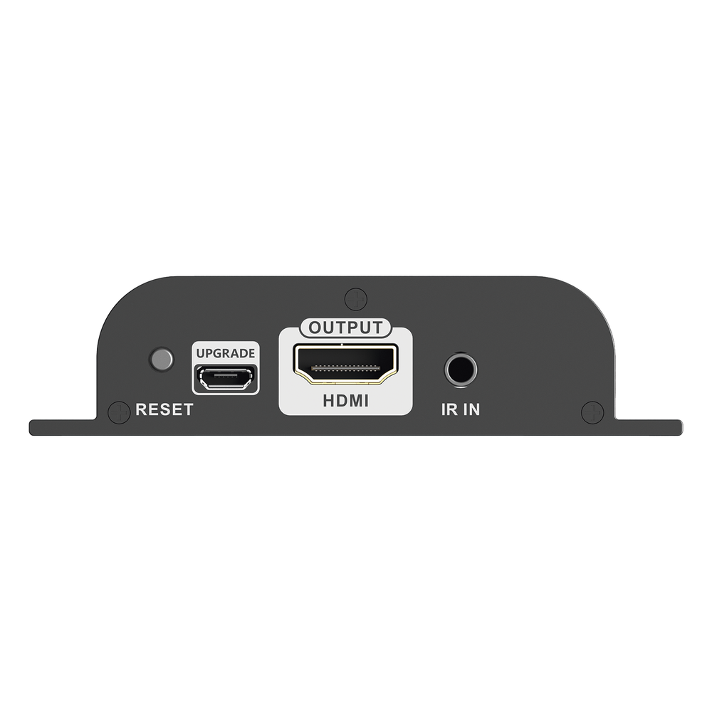 Receptor compatible para Kit TT6834K | Resolución 4K @60Hz | 120 metros | Cat 6 | Compatible con Switch gigabit | Control IR |