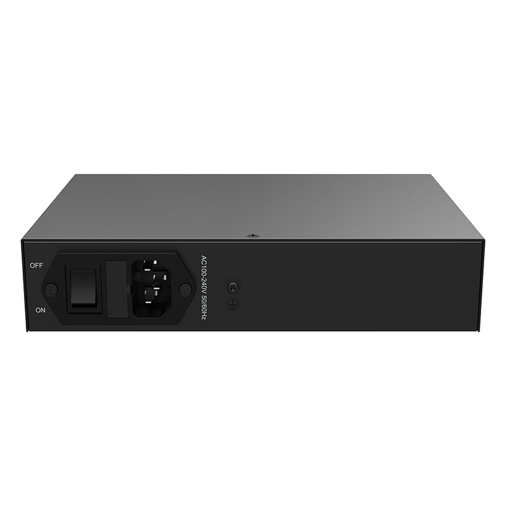 Switch PoE de 2 Hilos 8 Puertos RJ11 / Uso Exclusivo con Fanvil X303-2W / Transmisión hasta 300 m (984.3 ft) / Entrada 100V~240V / Salida Máx 80W / Reutiliza Cableado PSTN y AWG