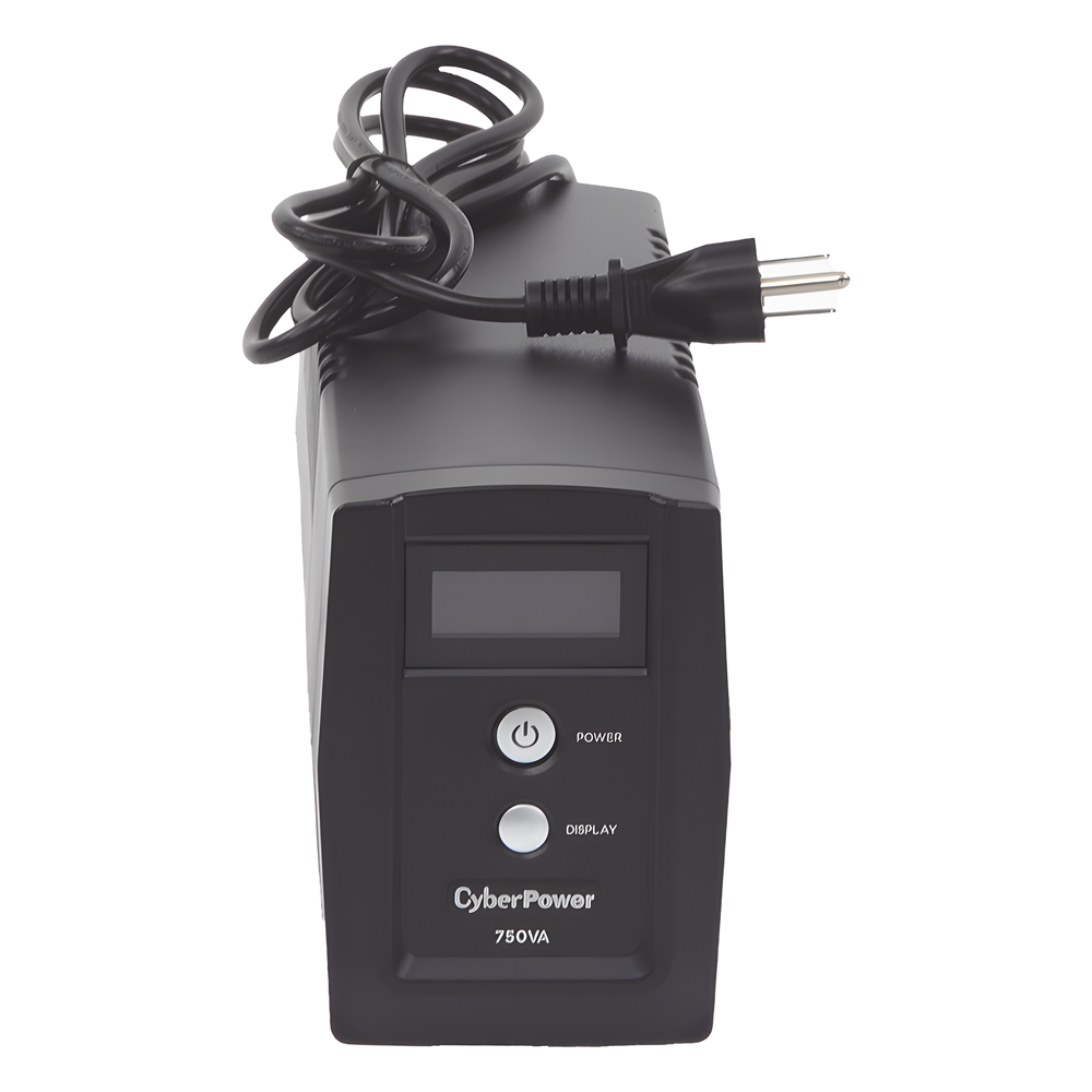 UPS de 750 VA/300 W, Topología Línea Interactiva, Entrada 120 Vca NEMA 5-15P, y 6 Salidas NEMA 5-15R, Con Regulador de Voltaje (AVR)