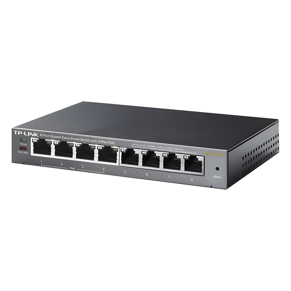 Easy Smart Switch PoE JetStream , 8 puertos 10/100/1000 Mbps 55 W