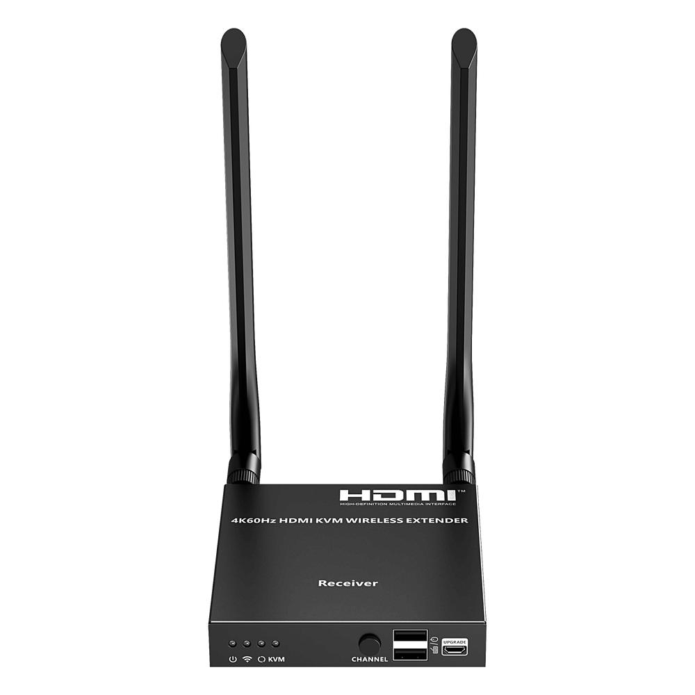 Extensor Inalámbrico | 4K@60Hz | Transmisión hasta 50m | Solo Rx | Transferencia IR | Emparejamiento SSID | Compatible TT699KVMV2.0