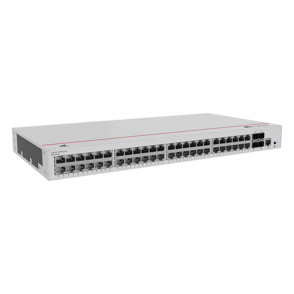 Switch de Acceso Gigabit Administrable Capa 2 / 48 puertos 10/100/1000 Mbps / 4 Puertos 10GE SFP+ Uplink / ERPS / IMGP Snooping / DHCP Snooping / Administración Nube Gratis