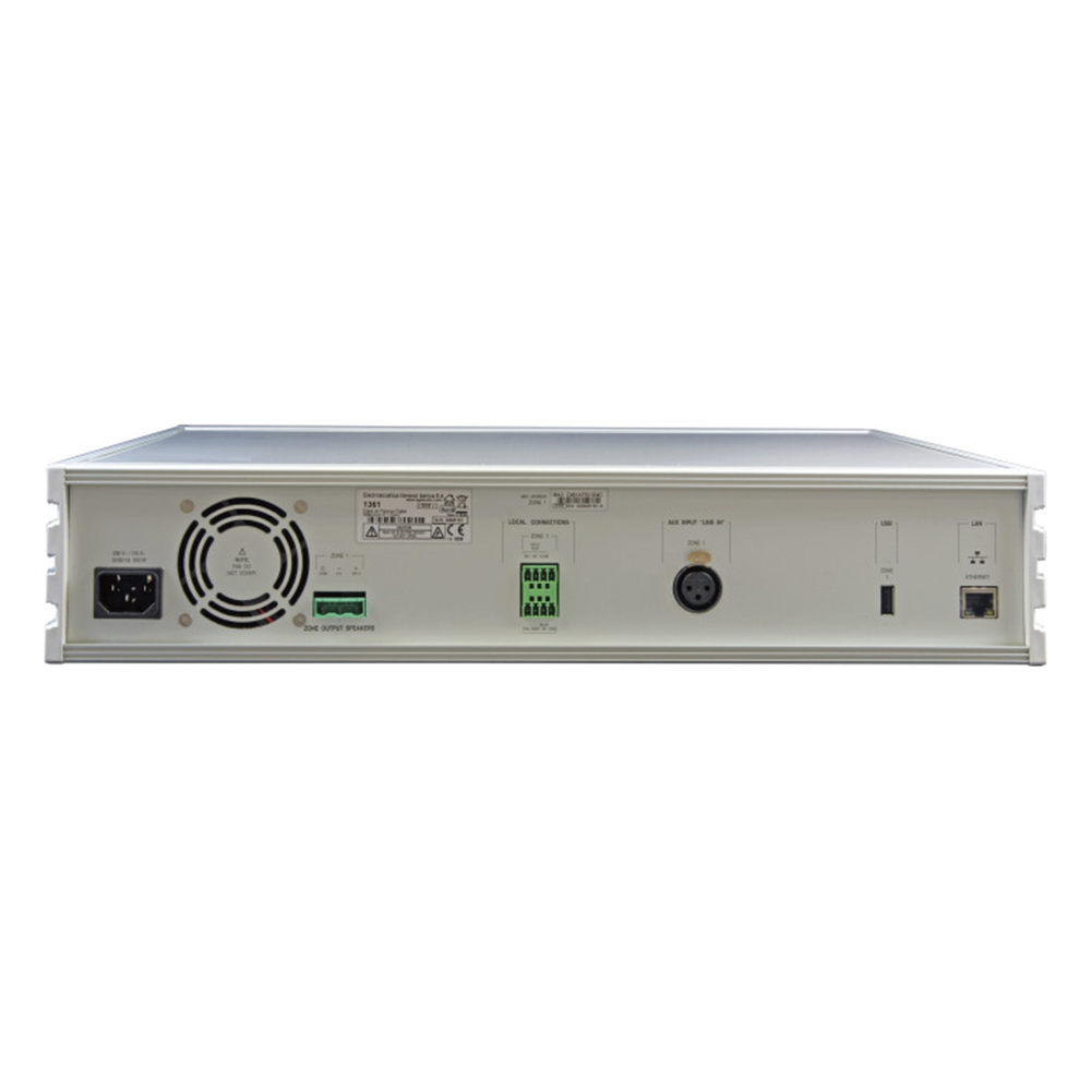 (1361) ETAPA DE POTENCIA DIGITAL 1x500W 100V MILLENNIUM IP CON CONECTIVIDAD IP LAN, SUPERVISON, CALIDAD DE SONIDO HQ PARA 1 ZONA, EN FORMATO RACK 2U