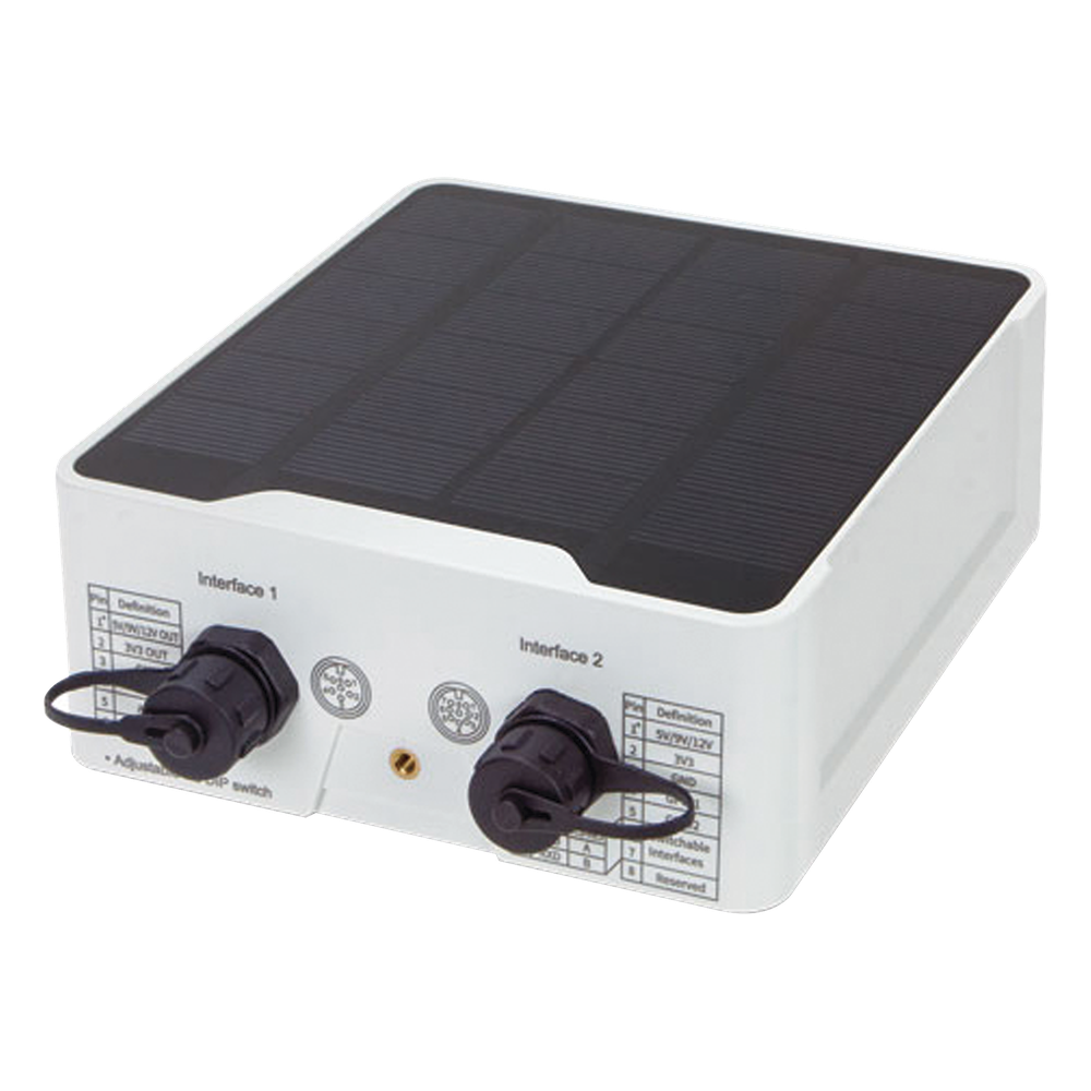 (LoRa) Controlador de nodo IP67 para exterior Industrial, Compatible con LoRaWAN, Con Celda Solar y Batería Integrada