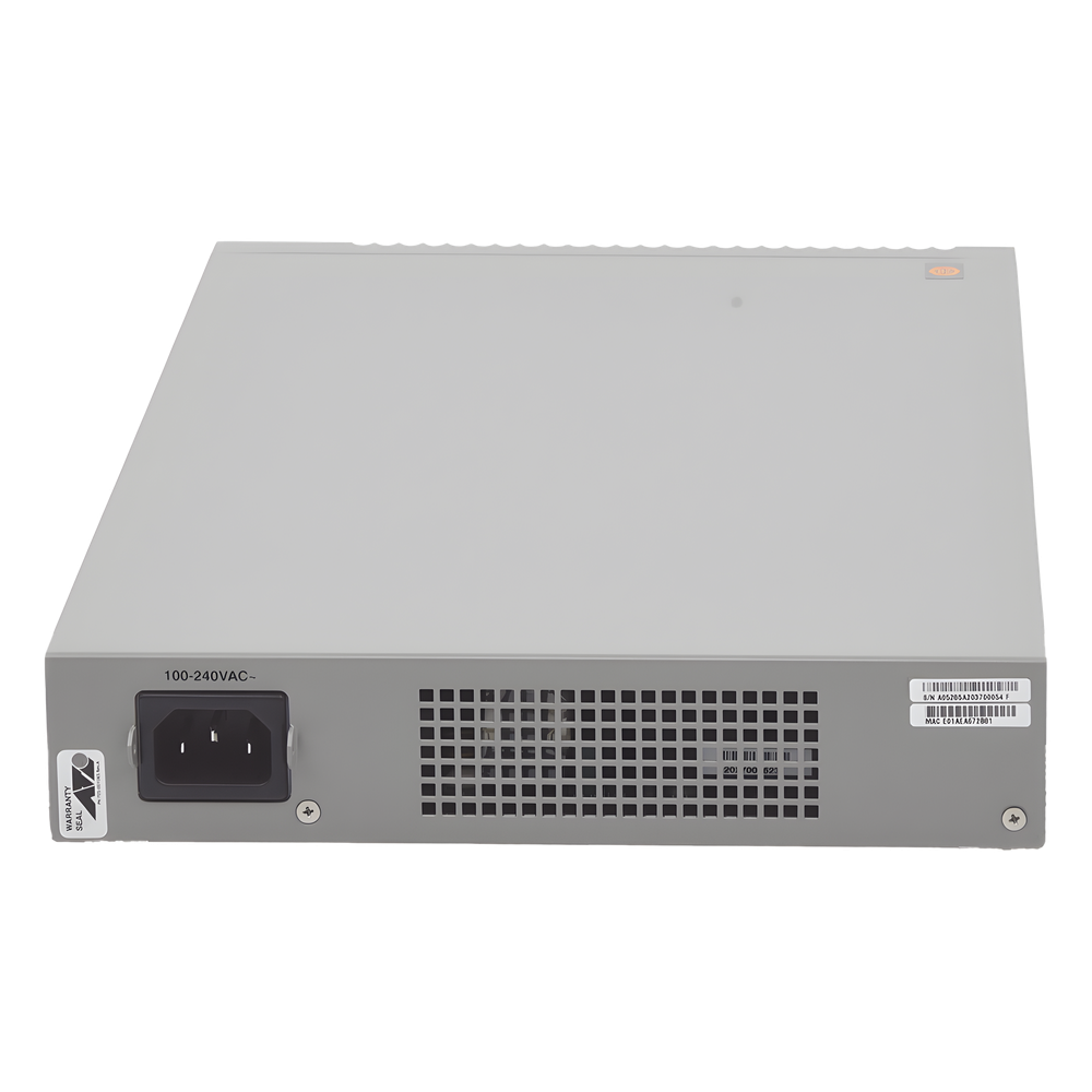 Switch Capa 3 Stackeable 10 Gigabit , 12 puertos 100/1000/10G Base-T (RJ-45) y 4 puertos SFP/SFP+ 10G