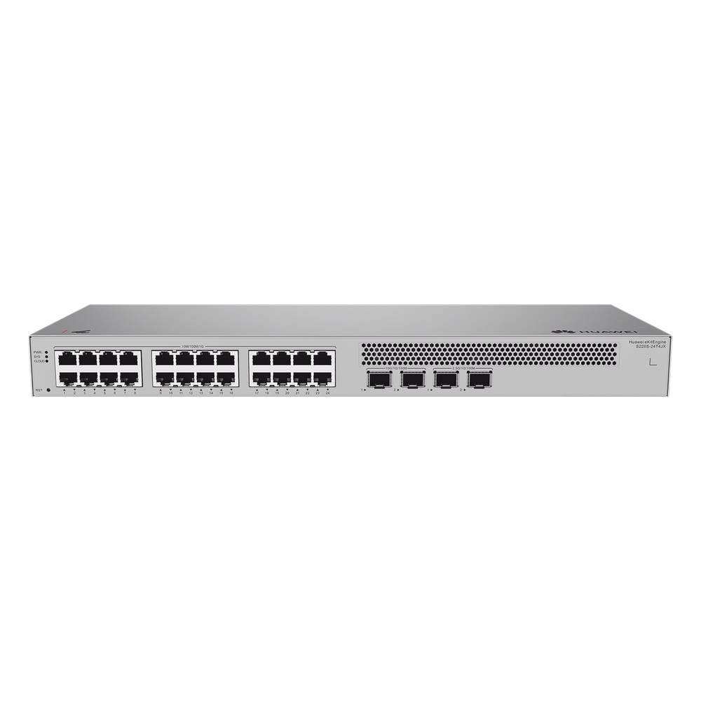 Switch de Acceso Gigabit Administrable Capa 2 / 24 puertos 10/100/1000 Mbps / 2 Puertos 2.5GE SFP + 2 Puertos 10GE SFP+ Uplink / ERPS / IMGP Snooping / DHCP Snooping / Administración Nube Gratis