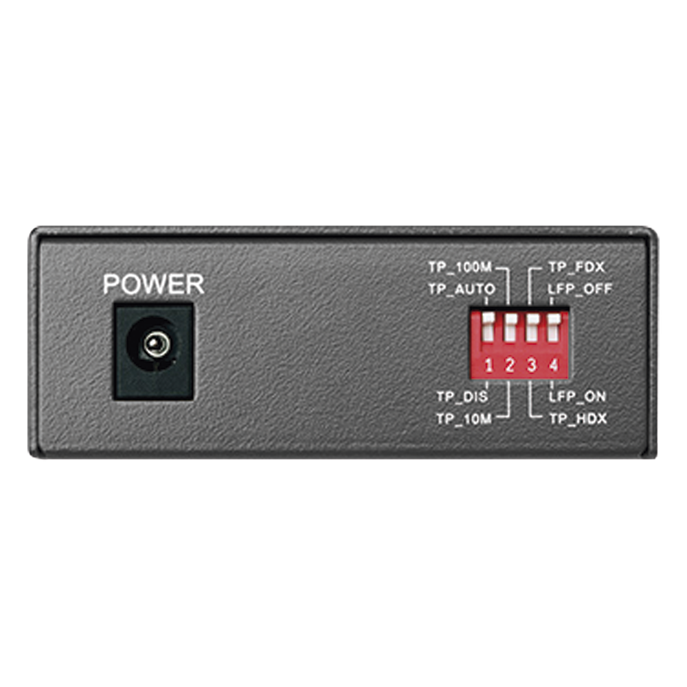 Convertidor Fibra Óptica WDM Monomodo / 1 puerto RJ45 10/100 Mbps / 1 puerto SC/UPC 100 Mbps / Hasta 20 Km / Para su Funcionamiento Requiere el Modelo MC112CS / Plug and Play