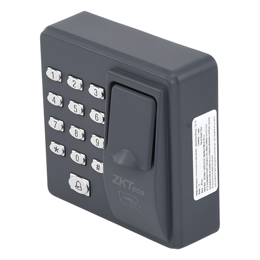 Lector Biométrico de Huella y Proximidad / 500 Huellas 500 Tarjetas / Teclado / Autónomo / Salida Relevador / Control de Acceso