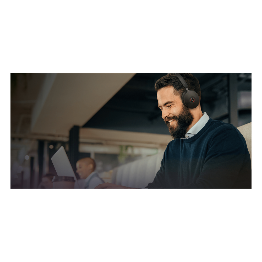 Auriculares estéreo Yealink BH74 con base de carga / Bluetooth 5.3 con adaptador USB C&A / Cancelación activa de ruido / Indicadores de actividad
