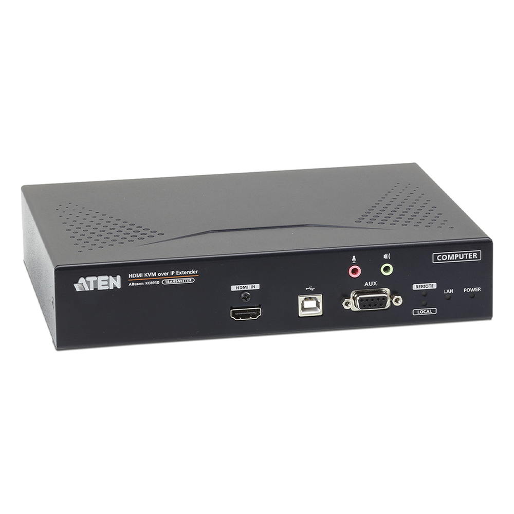 Unidad transmisora extensora 4K HDMI KVM sobre IP