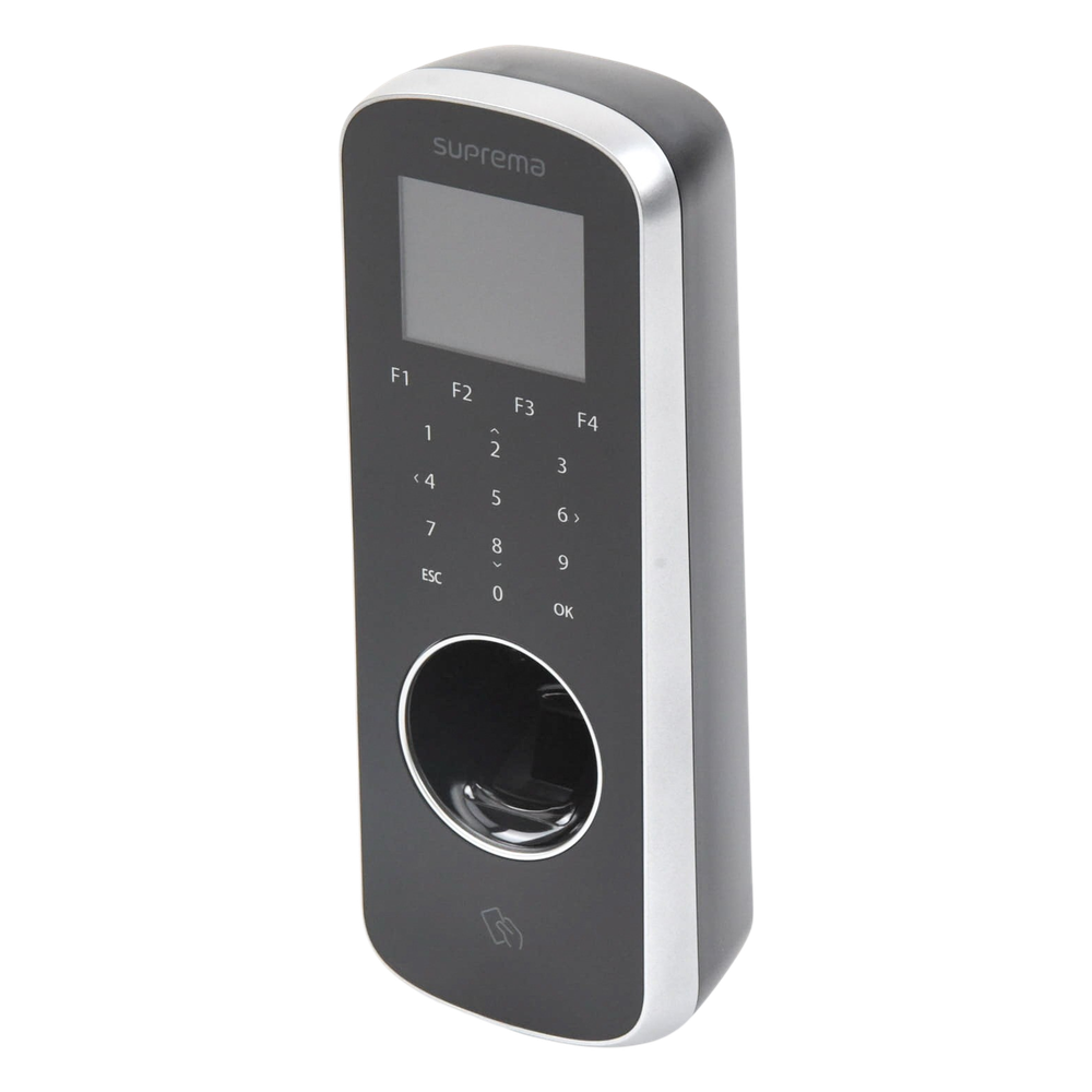 BioStation L2 Lector de Huella Delgado con Teclado Touch y Lector 13.56 MHz MIFARE®/ NFC /DESFire/DESFire EV1/ Felica