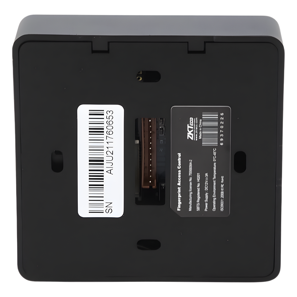 Lector Biométrico de Huella y Proximidad / 500 Huellas 500 Tarjetas / Teclado / Autónomo / Salida Relevador / Control de Acceso