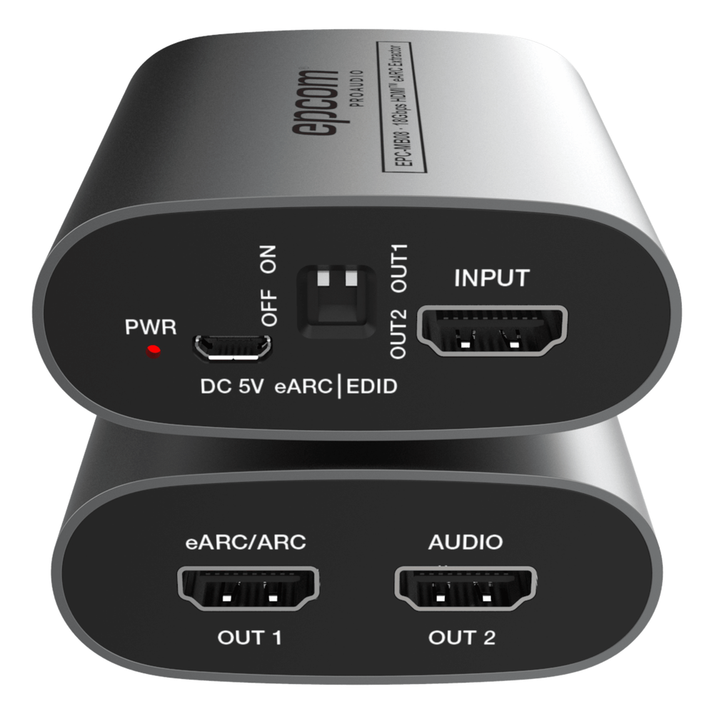 Extractor eARC HDMI | 18 Gbps | Audio Digital | Compatibilidad 4K HDR | Diseño Compacto