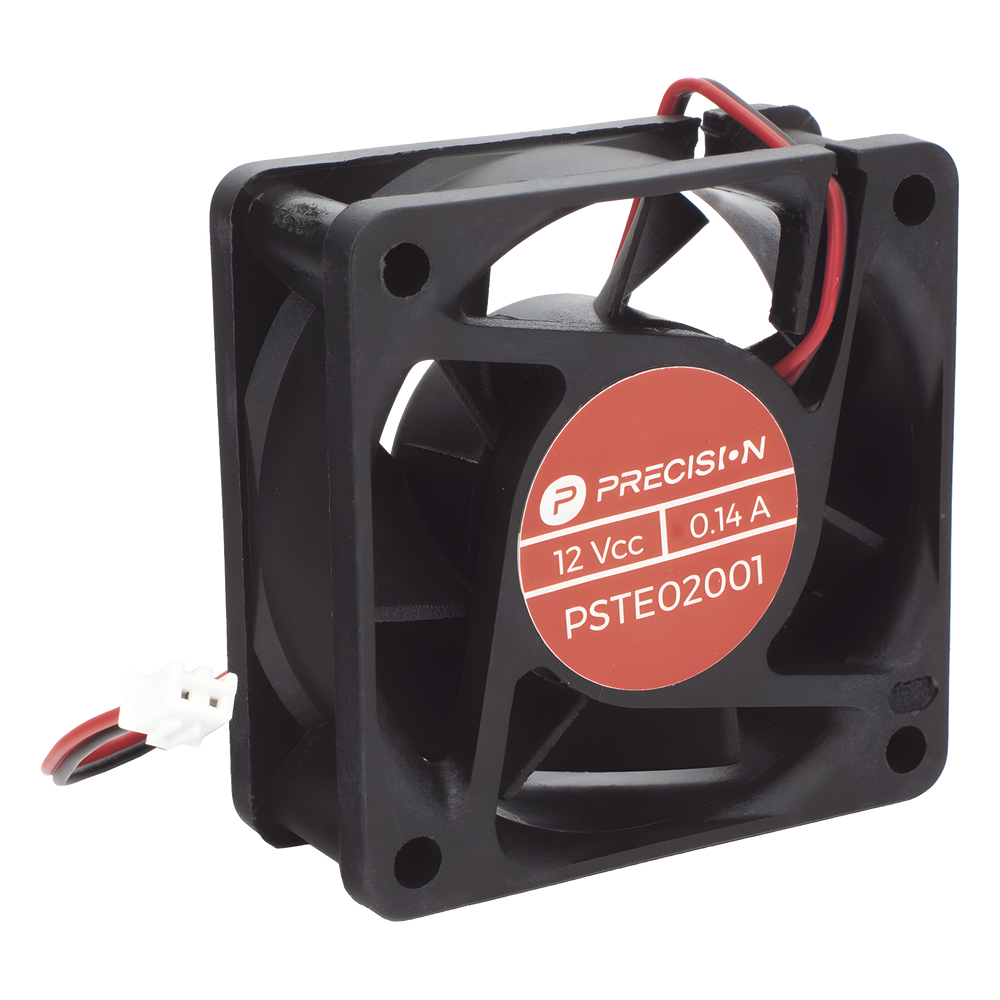 Ventilador Axial Anticondensante 12 Vcc, de 60 x 60 x 25 mm.
