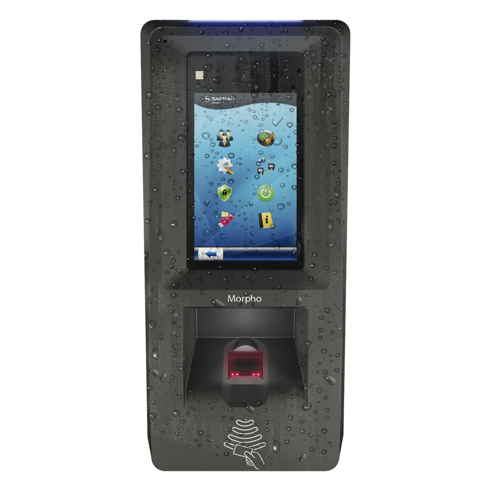 Lector de Huellas Serie Sigma Extreme MULTI-FFD con lector Mifare PoE, IP65, IK09 aprobado por FBI
