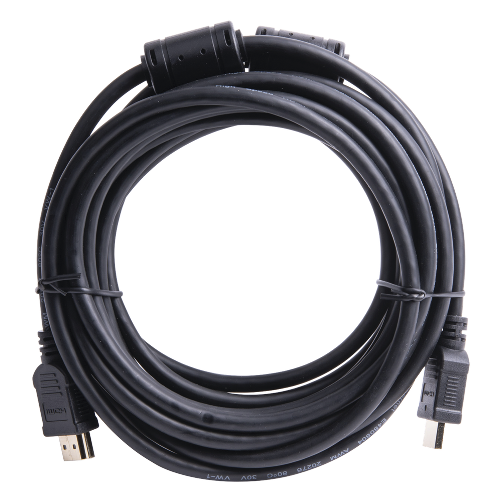 Cable HDMI de 10 Metros (32.81 pies) (High Speed) / Resolución 4K / Soporta Canal de Retorno de Audio (ARC) / Soporta 3D / Blindado para Reducir Interferencia / Chapado en Oro / Alta Resistencia y Durabilidad
