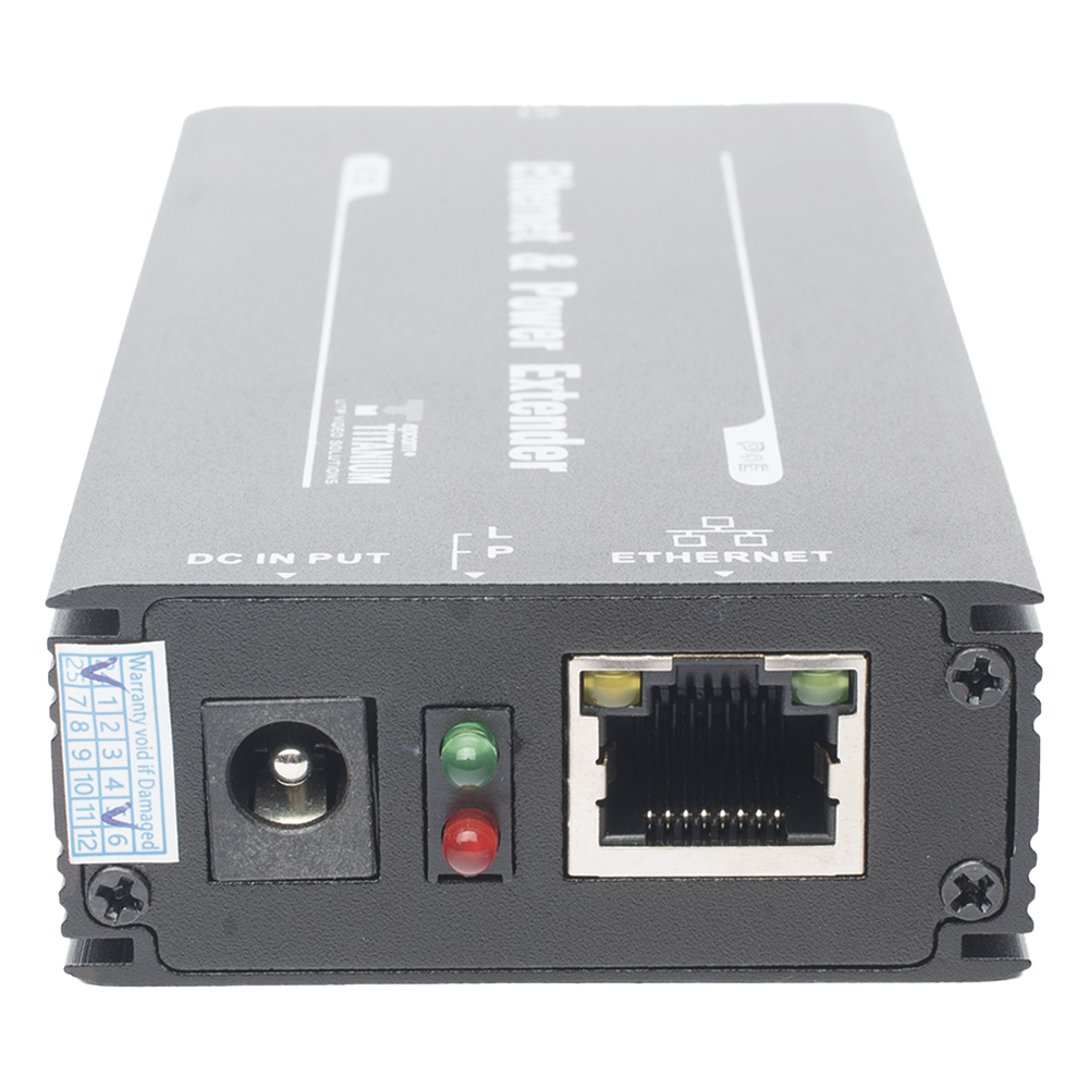 (POE 600 METROS) Receptor para Extensor PoE TT-8001TPOE / 1 Puerto para recepción de video y alimentación (PoE) / IDEAL PARA DOMOS Y CAMARAS IP / Conexión en Cascada / Soporta PTZ´s de 60 W / Soporta IEEE802.3af/at