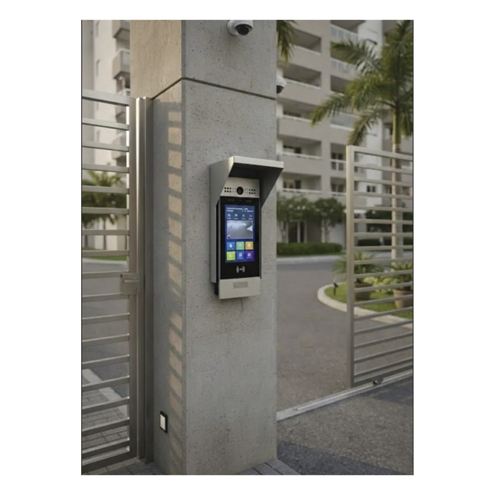 Carcasa Protectora Universal de Metal / Medidas 312 × 150 × 129 mm / Compatible con Múltiples Modelos de control de acceso