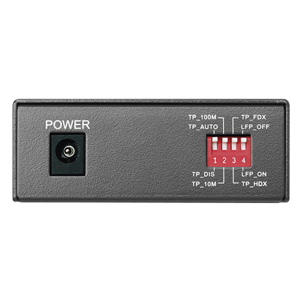 Convertidor Fibra Óptica WDM Monomodo / 1 puerto RJ45 10/100 Mbps / 1 puerto SC/UPC 100 Mbps / Hasta 20 Km / Para su Funcionamiento Requiere el Modelo MC111CS / Plug and Play