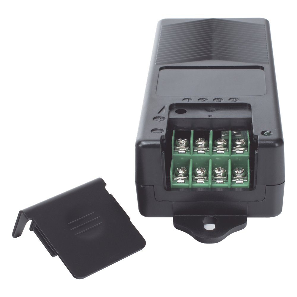 Fuente de Poder de 4 Salidas de 11 - 15 Vcc / 5 Amper / Voltaje de Entrada 110- 240 Vac / Fusible Termico PTC Integrado para Protección / Salida de Voltaje Inteligente hasta 3 Amper por Salida