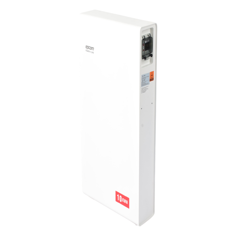 Batería de Litio LiFePO4 / 51.2 Vcc / 200 Ah / 10 kWh / Exterior / Instalación en Pared