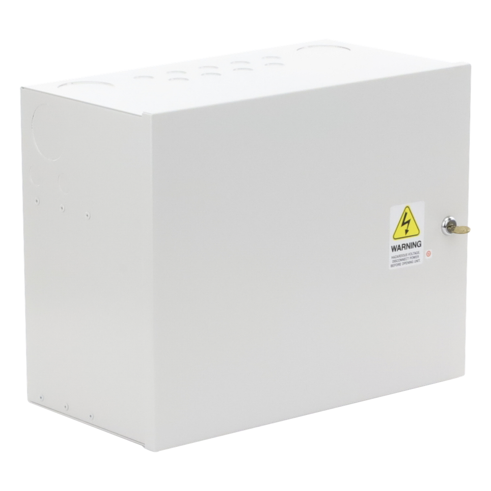 Gabinete metálico de montaje en pared de alta densidad para tarjetas de control de acceso PW6000/PW7000, ProWatch