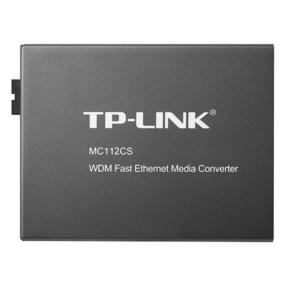 Convertidor Fibra Óptica WDM Monomodo / 1 puerto RJ45 10/100 Mbps / 1 puerto SC/UPC 100 Mbps / Hasta 20 Km / Para su Funcionamiento Requiere el Modelo MC111CS / Plug and Play