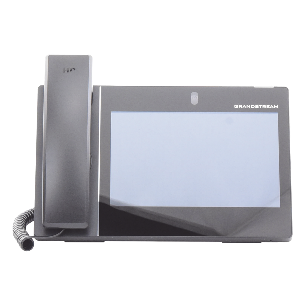 Teléfono IP Android 11, 16 líneas SIP con 16 cuentas, pantalla táctil 8", puertos Gigabit, Wi-Fi, Bluetooth, PoE, codec Opus, IPV4/IPV6 con gestión en la nube GDMS
