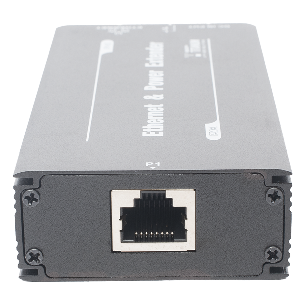 (POE 600 METROS) Receptor para Extensor PoE TT-8001TPOE / 1 Puerto para recepción de video y alimentación (PoE) / IDEAL PARA DOMOS Y CAMARAS IP / Conexión en Cascada / Soporta PTZ´s de 60 W / Soporta IEEE802.3af/at