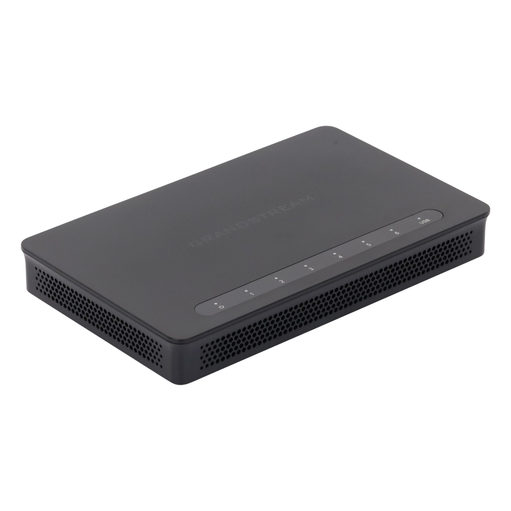 Router Gigabit VPN / Balanceador de cargas / 30,000 sesiones NAT / 6 puertos 10/100/1000 Mbps (WAN/LAN) / Compatible con GWN Cloud.